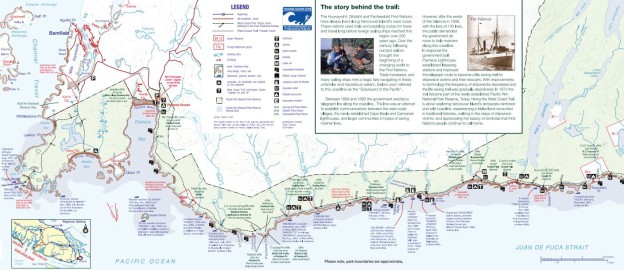 West Coast Trail Map Printable